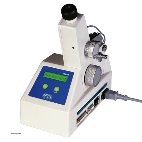 Thermostat Auto Abbe refractometer supplier|A.KRÜSS Optronic AR2008 Digital Abbe Refractometer.